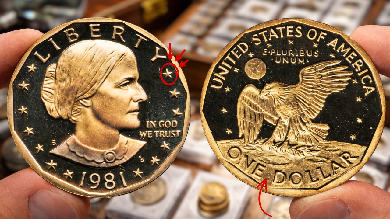 Hidden Treasure? 1981 Susan B. Anthony Dollar Alert as 880,000 Rare Coins Remain in Circulation