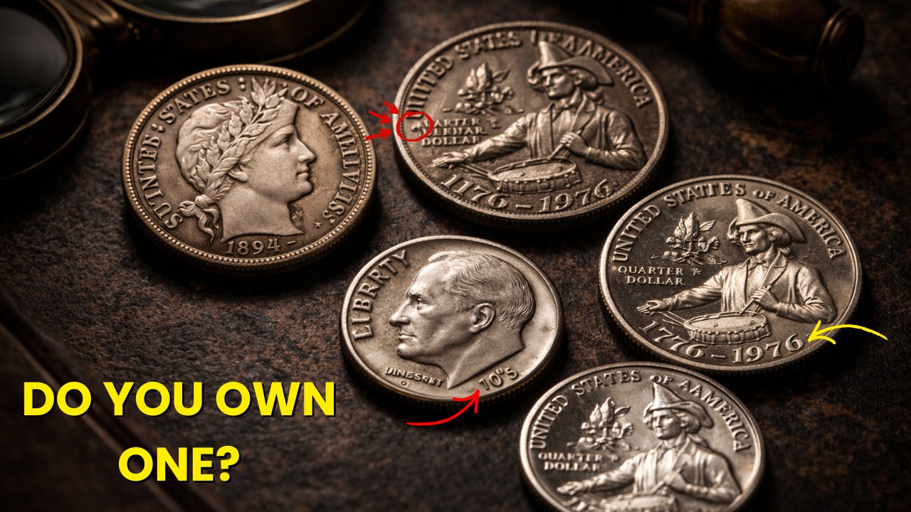 $495 Million in Your Pocket? 5 Rare Dimes and Bicentennial Quarters